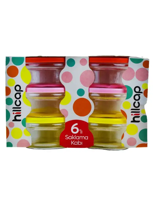 Hillcap Saklama Kabı 6 Lı
