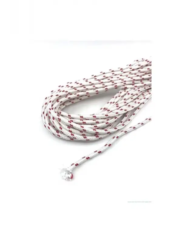 iskota Halat Gemici Dağcı Denizci ipi Polyester Örgü 8mm -20 Metre