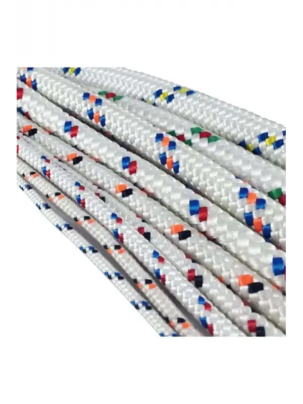 iskota Halat Gemici Dağcı Denizci ipi Polyester Örgü 8mm -20 Metre