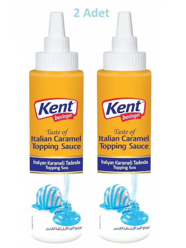 İtalyan Karamelli Topping Sos (Silindir Ambalaj) 300 Gr x 2 Adet