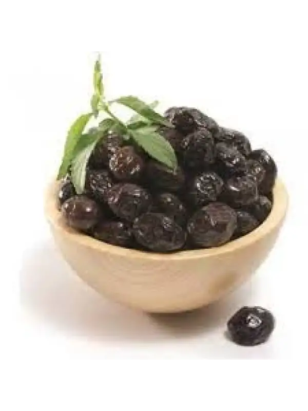 Kaanlar Doğal Salamura Yağlı Siyah Zeytin Premium 1000 Gr ( 351-380 2xs) 6 Kg