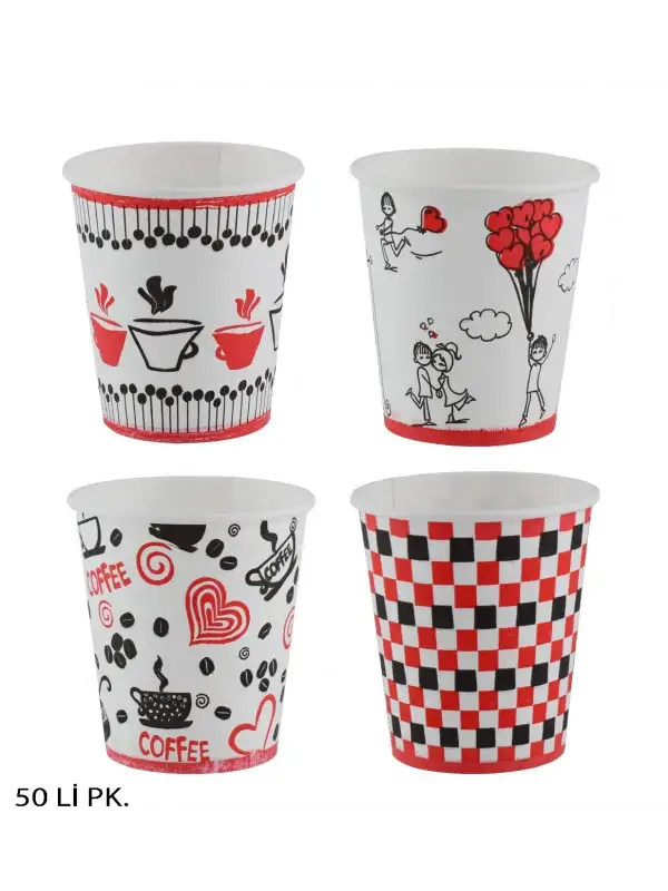Karton Bardak 50 Li