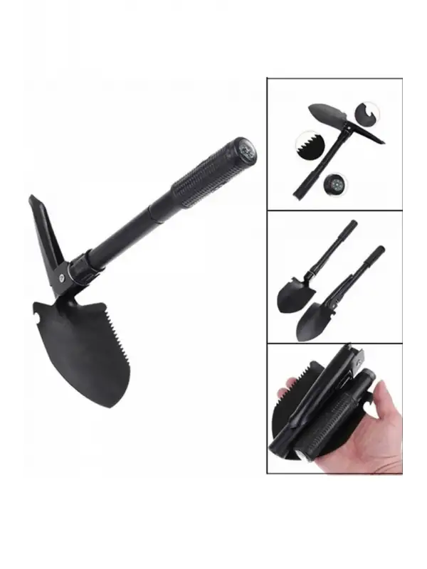 Katlanır Portatif Kazma Kürek Seti