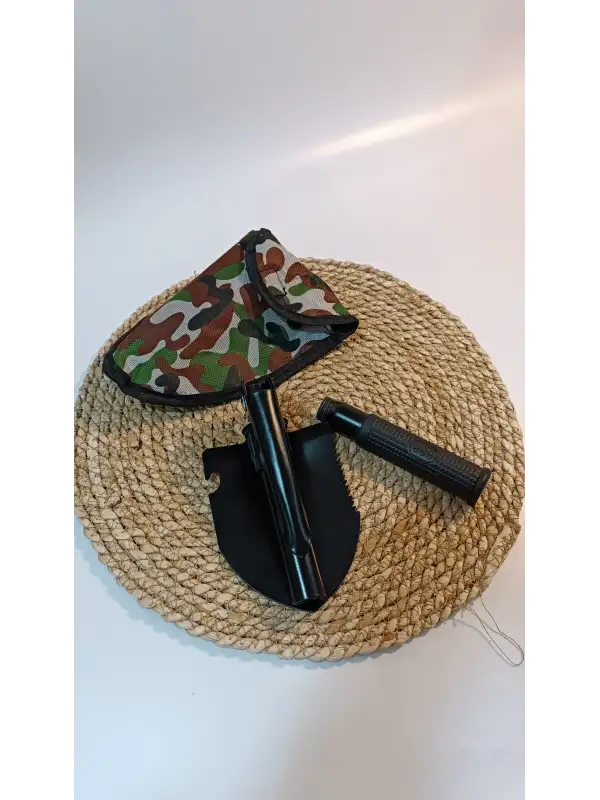 Katlanır Portatif Kazma Kürek Seti