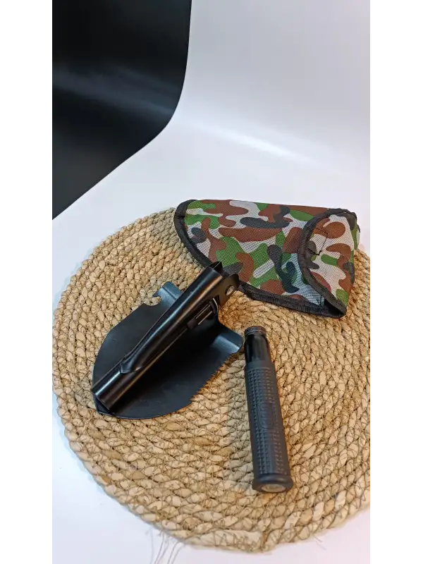 Katlanır Portatif Kazma Kürek Seti