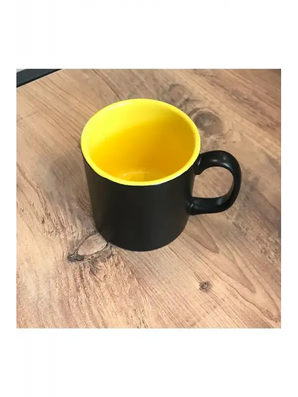 Keramika Kosova 10 Cm Çift Renk Kupa Kırmızı