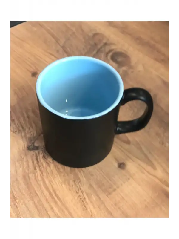 Keramika Kosova 10 Cm Çift Renk Kupa Kırmızı