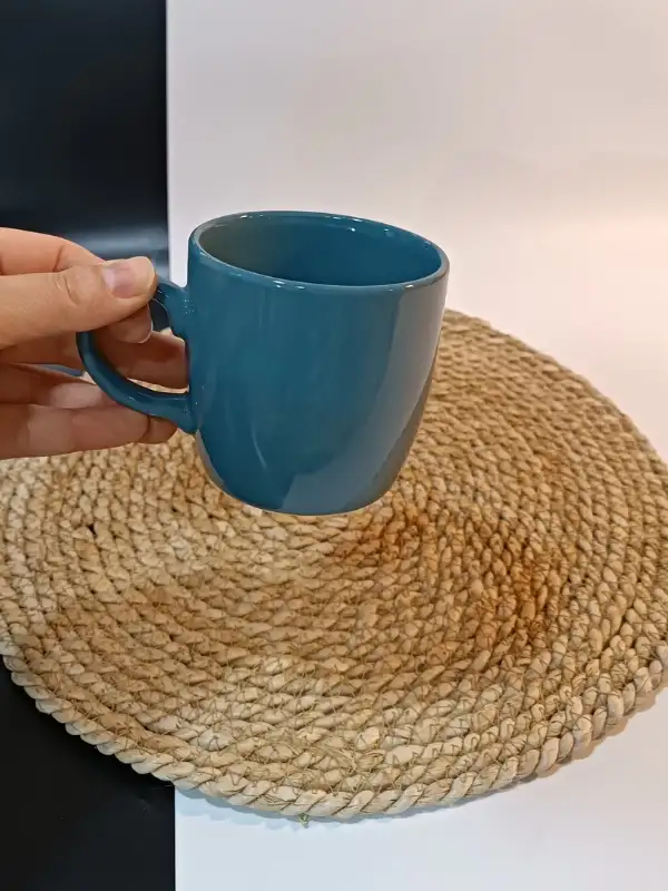 Keramika Seramik Renkli Kupa 9 cm