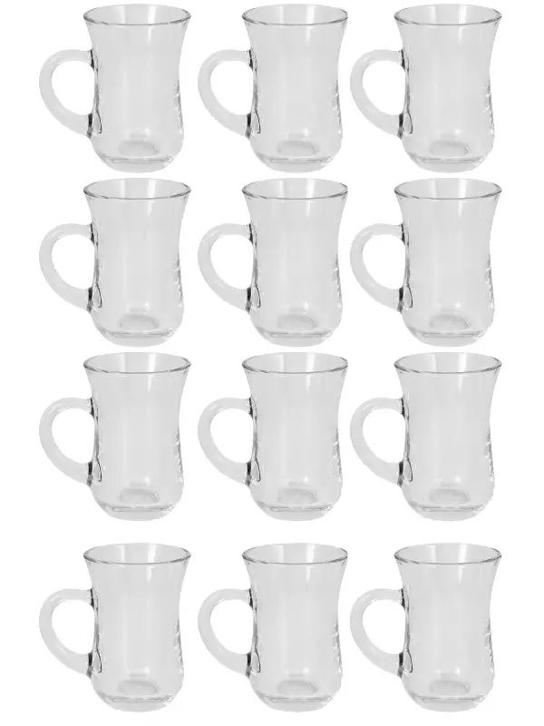 Kulplu Çay Bardağı 12li Set Paşabahçe Glass you