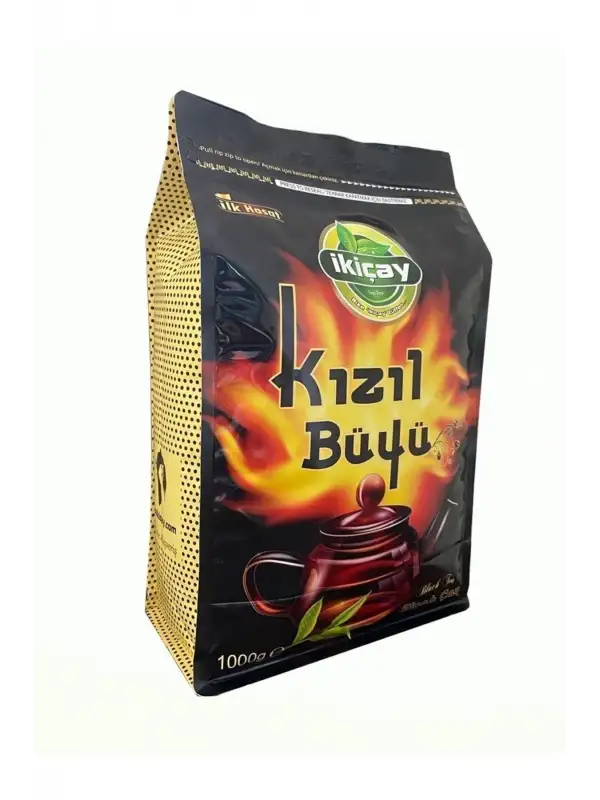 İkiçay Kilitli Ambalaj Kızıl Büyü 1000gr. X 2 Paket
