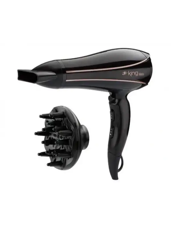 King Ksk435 Olson Saç Kurutma Makinası Sılver