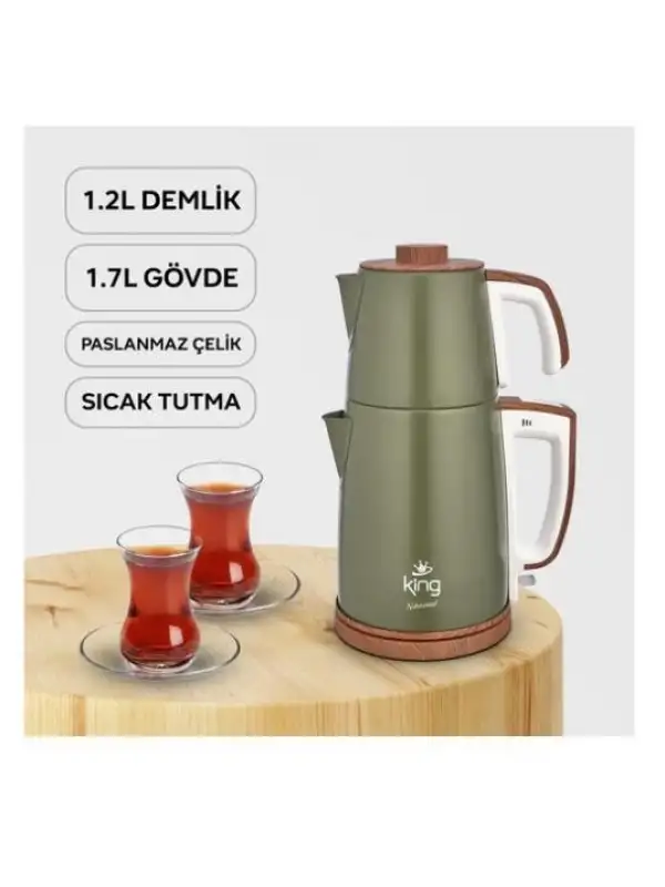 King Nihavend Çay Makinesi Kcm336