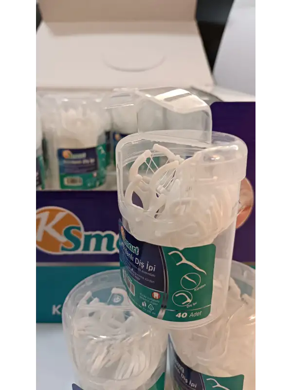 K Smart Kürdanlı Çatal Diş Ipi 40 Lı