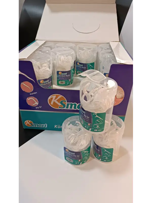K Smart Kürdanlı Çatal Diş Ipi 40 Lı