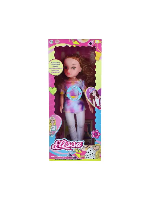 Kutuda Sesli Elissa Moda Bebek Gl100682