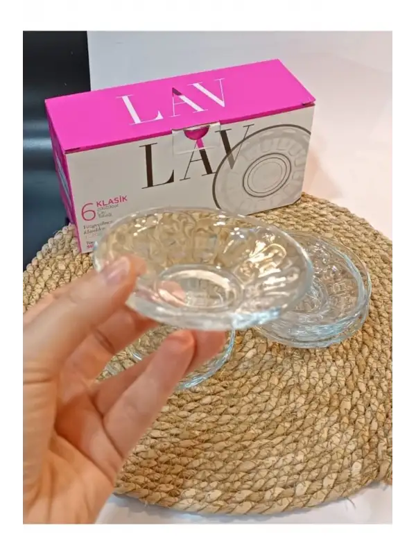 Lav Çay Tabağı Optikli 6Lı 20020 Opt