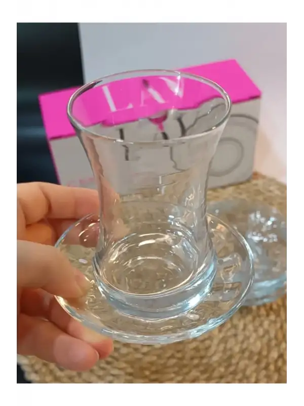 Lav Çay Tabağı Optikli 6Lı 20020 Opt