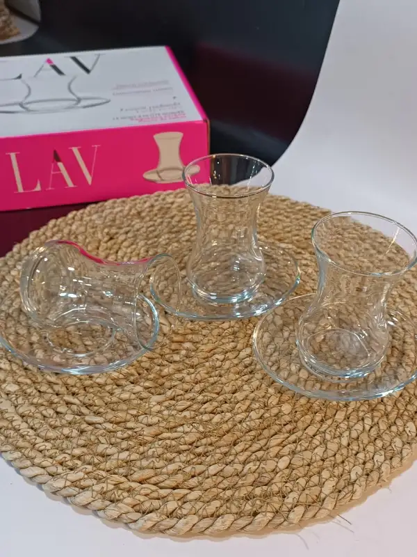 Lav Demet 12 Parça Çay Takımı