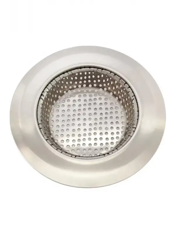 Lavabo Süzgeci Metal Evye Süzgeç Banyo Evye Deliği Çöp Tıkacı 2 Adet