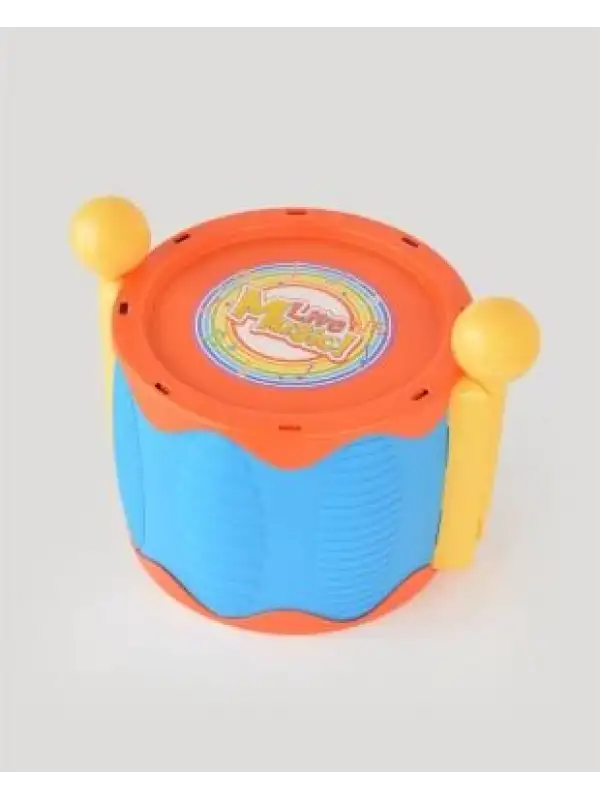 LC Eğlenceli Davul Turuncu-Mavi