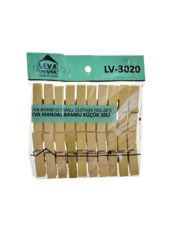 Leva Bambu Mandal Küçük 20 Li Lv-3020