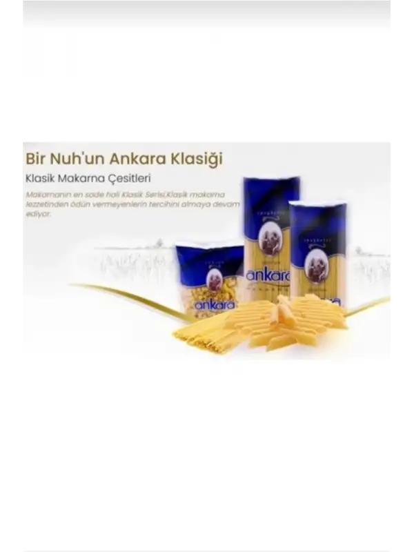 Makarnası 4 Çeşit Makarna 20li