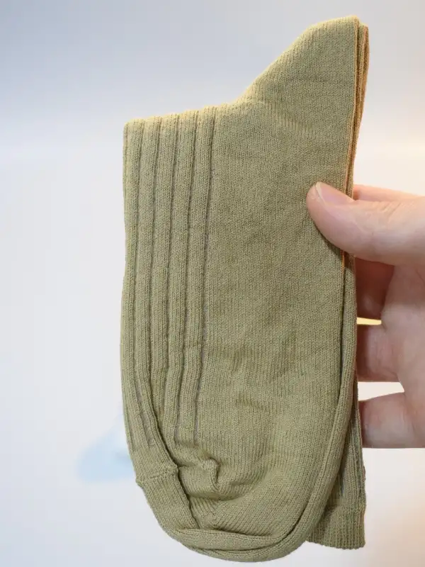 Açık Kahverengi Sade Kadın Çorabı