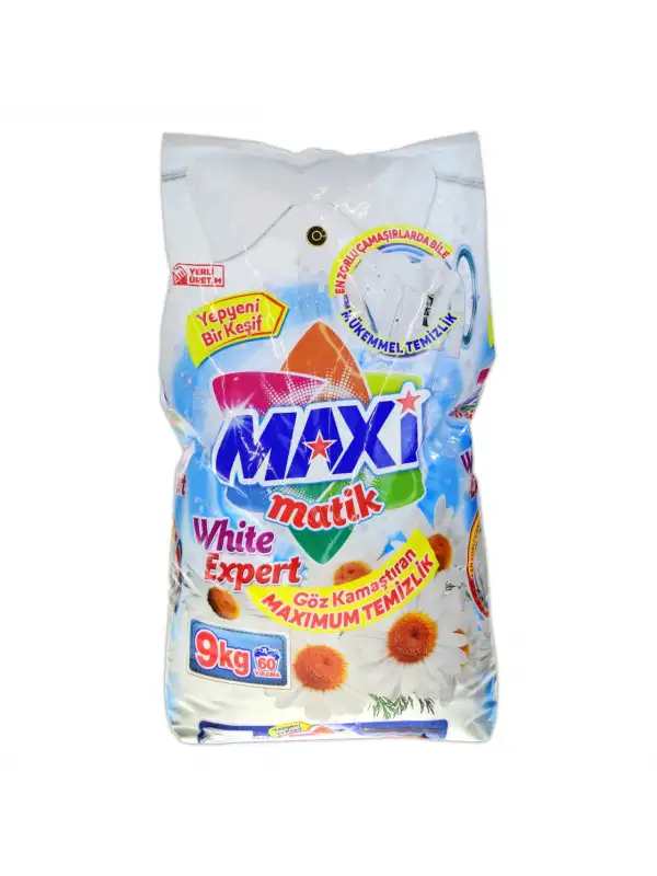 Maxi Matik Whıte Toz Deterjan 9 Kg