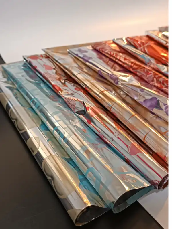 Metalize Hediye Paketi Bantlı Yapışkanlı 40x60 cm 100 Adet