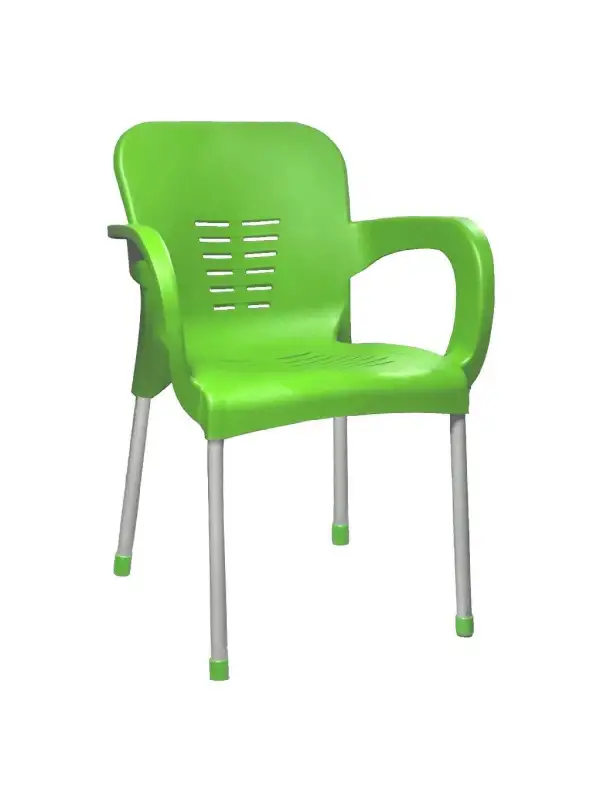 Mevsim Paris Plastik Sandalye Yeşil