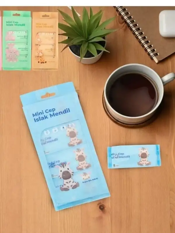 Mini Islak Cep Mendil 4 Paket 8x4 32Li