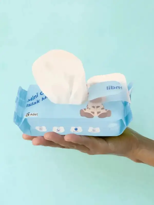 Mini Islak Cep Mendil 4 Paket 8x4 32Li