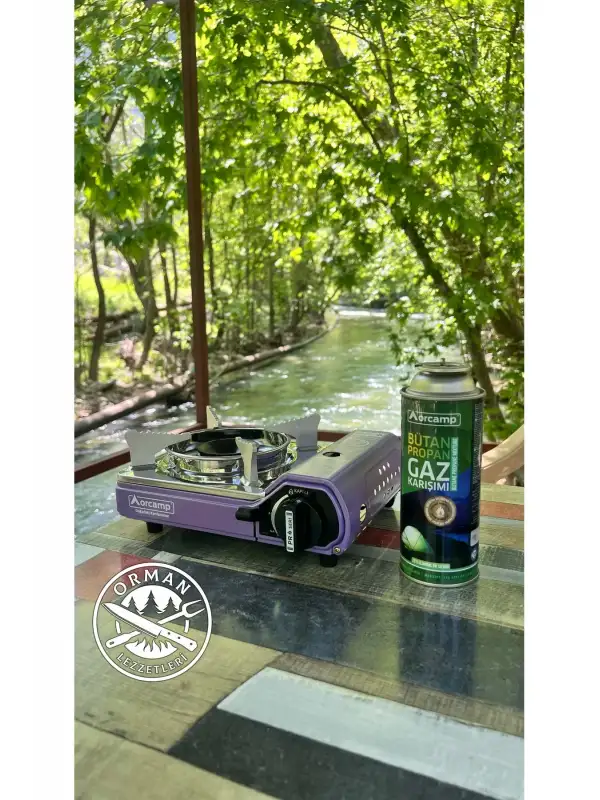 Mini Portatif Kamp Ocağı Orman Lezzetleri