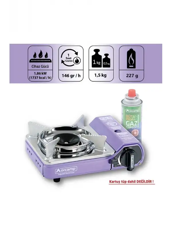 Mini Portatif Kamp Ocağı Orman Lezzetleri