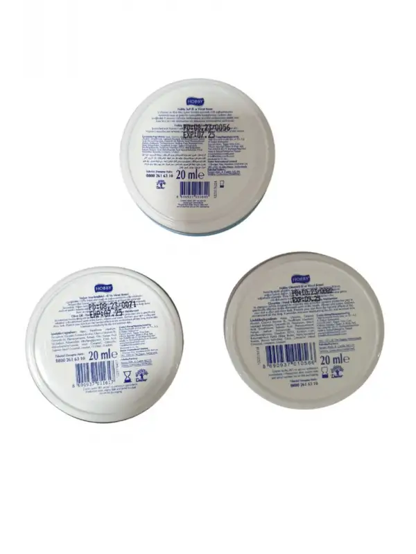 Nemlendirici Krem Aloavera, Zeytin, Shea Yağı 20 Ml. Küçük Cep Kremi 3 Adet