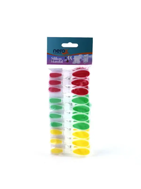 Nerox Silikon Mandal Şeffaf 10lu Nrx-1140