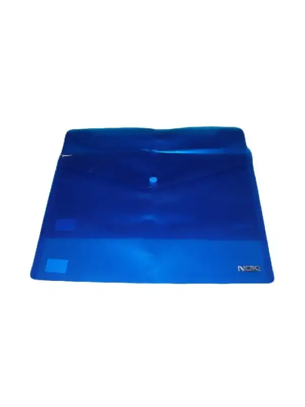 Noki Dosya Çıtçıtlı Evrak Zarfı Mavi 3101-130