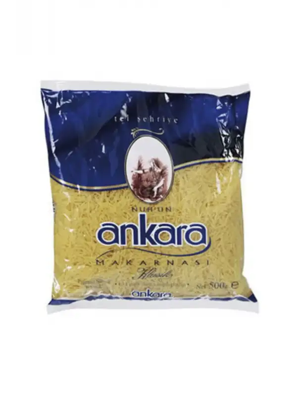 Nuhun Ankara Ankara Makarnası Tel Şehriye 500 G
