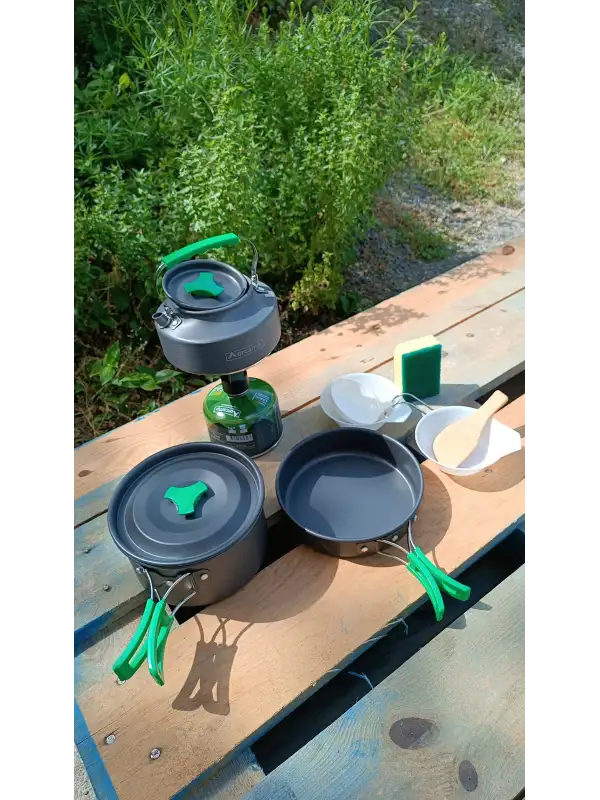Orcamp Kamp Tencere Seti 3 Lü OUT-1150
