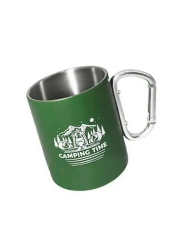 Orcamp Karabina Saplı Çelik Kupa Bardak