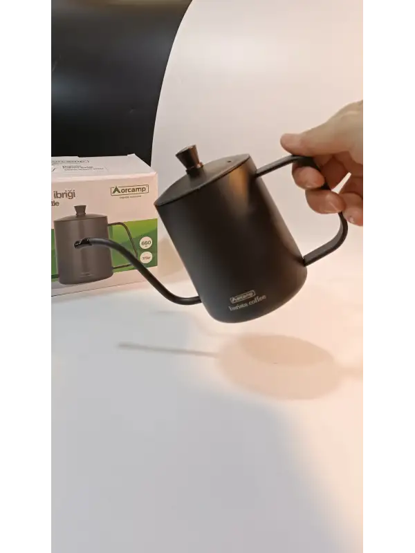 Barista Kahve Ve Çay Cezvesi Ince Ibrikli Dekoratif Cezve Orcamp Out-1650