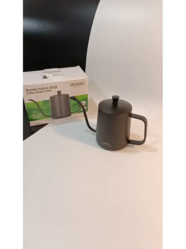 Barista Kahve Ve Çay Cezvesi Ince Ibrikli Dekoratif Cezve Orcamp Out-1650