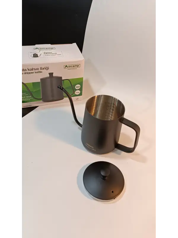 Barista Kahve Ve Çay Cezvesi Ince Ibrikli Dekoratif Cezve Orcamp Out-1650