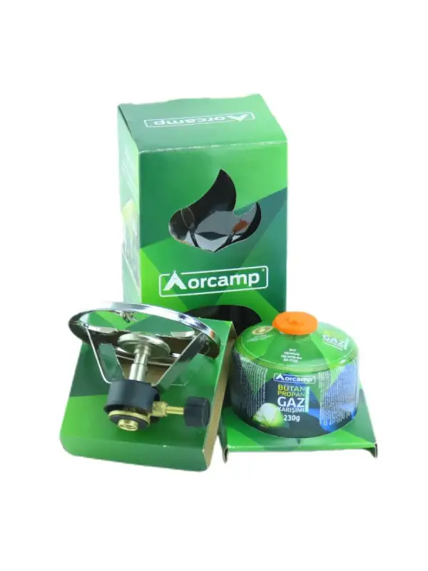 Orcamp Siboplu Kamp Ocak 230 Gram Tüplü Set