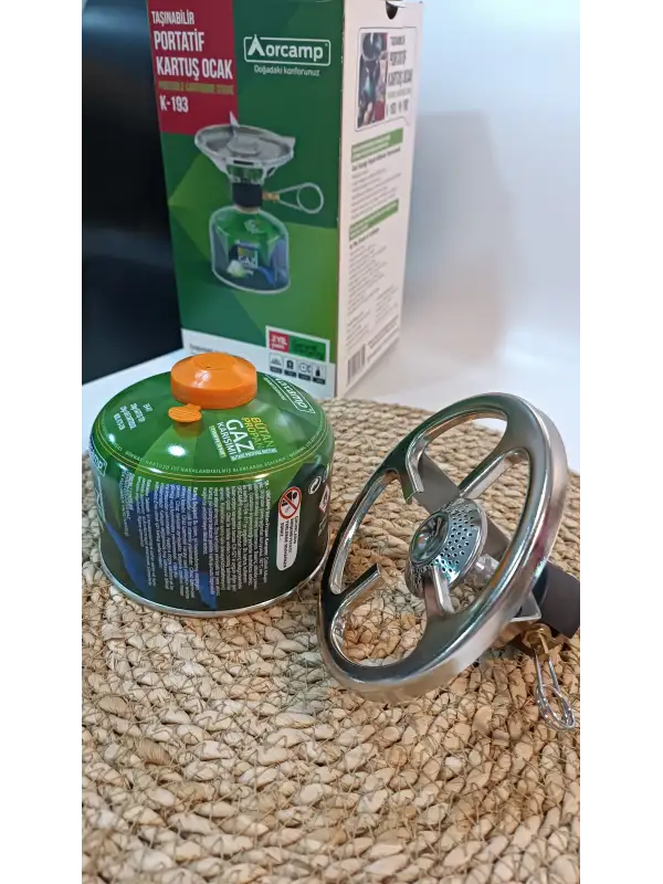 Orcamp Siboplu Kamp Ocak 230 Gram Tüplü Set