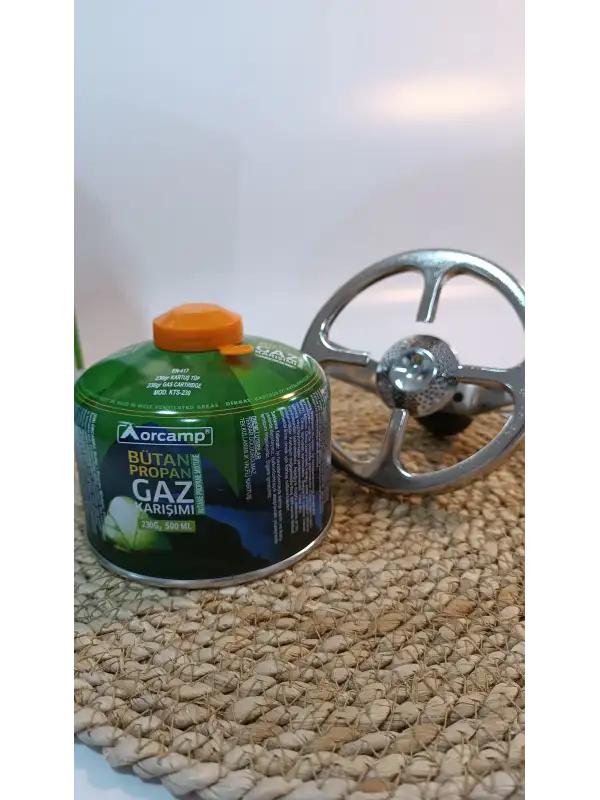 Orcamp Siboplu Kamp Ocak 230 Gram Tüplü Set