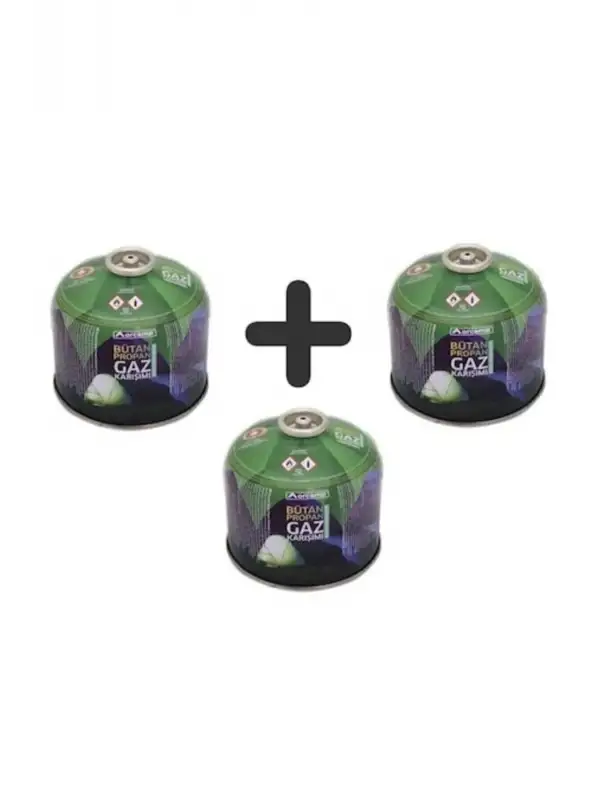 Orgaz Kts-230 Gaz Kartuşu 3lü Set 230 gr