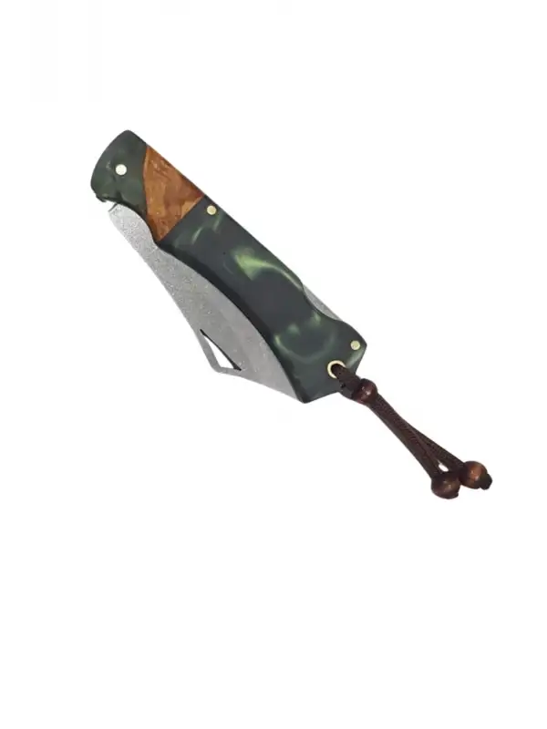 Outdoor Kılıflı Çakı Kamp Bıçağı Çakı Bıçağı Bıçak Çakısı Epokis 4116 Palta Ağız 9cm