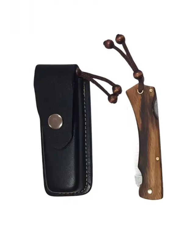 Outdoor Kılıflı Çakı Kamp Bıçağı Çakı Bıçağı Piknik Bıçak Çakısı Epokis 4116 Düz Ağız 9cm