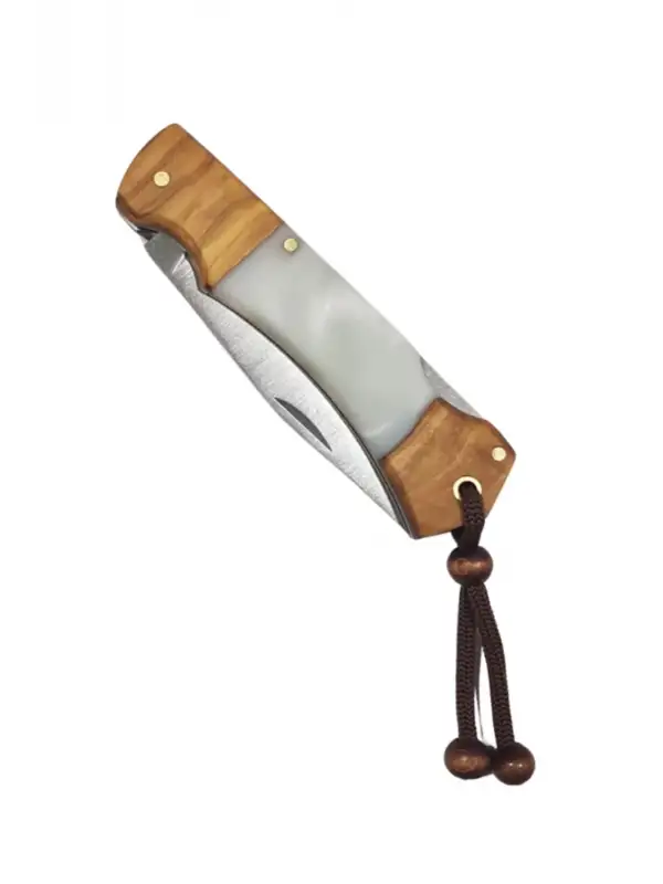 Outdoor Kılıflı Çakı Kamp Bıçağı Çakı Bıçağı Piknik Bıçak Çakısı Epokis 4116 Düz Ağız 9cm